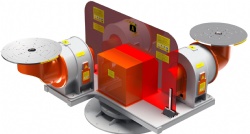 Five-axis P-type positioner