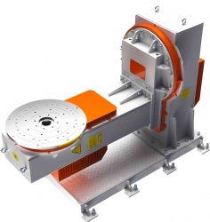 Double axis L positioner